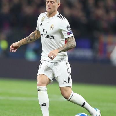 Toni Kroos milieu de terrain du Real Madrid 